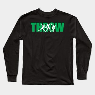 THROWS green Long Sleeve T-Shirt